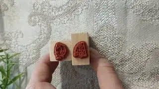 This is definitely your favorite wooden rubber stamp, for making cards, gifts, etc. #art#journaling