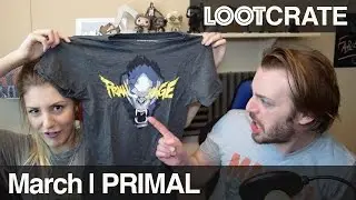 LOOTCRATE UNBOXING | PRIMAL | MARCH 2017