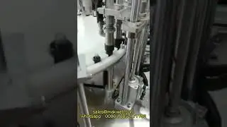 Auto nail posh bottle filling and capping machine 50-70BPM (brush and cap separate)