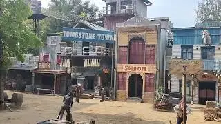 Cow boy show Safari World Bangkok 
