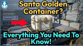 Лучший золотой подарочный контейнер от Санты изменит всё! | World of Warships