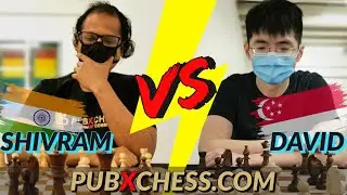 Social Chess Social Club | Nimzo - Indian Opening | Knight + Pawns vs Bishop + Pawns Endgame