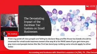 The Devastating Impact of the Zambian Tax System on Small Businesses