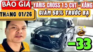🚙 TOYOTA YARIS CROSS GIÁ LĂN BÁNH HCM và TỈNH 2026 | LIÊN HỆ NGAY CÓ XE SỚM