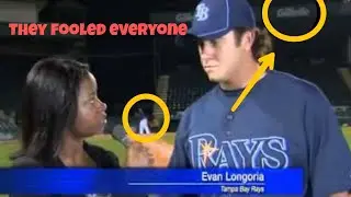 Evan Longoria and Alastair cook Fake catches ( Both Were Advertisements )