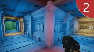 Create your own 1st person shooter map - Ep.2 Map taking shape