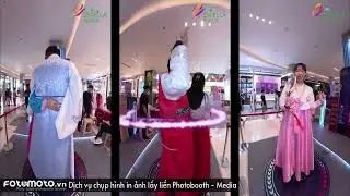 Foto360 Fotomoto.vn - Event EP Korean Estella Place - Quay Video 360 độ photo booth service.