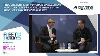 Fleet and Mobility Live 2025: procurement & supply chain management