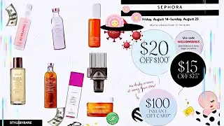 SEPHORA WELCOME BACK SALE 2020! MY PURCHASES & RECOMMENDATIONS