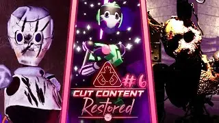 PELEA EN EL FAZER BLAST y BURNTRAP DE CERCA en FNaF SECURITY BREACH | CUT CONTENT RESTORED MOD