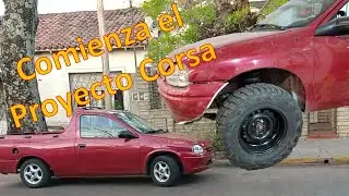Proyecto Corsa OFF ROAD - Entraron las cubiertas