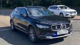 Unmarked 22 Plate Volvo V90 Cross Country Driving Training Unit Responding Greater Manchester Police