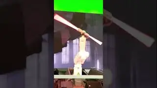 Dancing Robot with Star Wars Lighsaber | SPS Nürnberg 2022 #starwars #shorts #robot