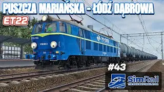 🆕 | SimRail - #43 | DLC | CARGO | PUSZCZA MARIAŃSKA - Ł&Oacute;DŹ DĄBROWA |🆕