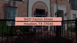 9437 Fannin Street, Houston, TX 77045 With Voice Over