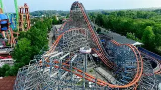Is Wicked Cyclone the BEST RMC?? | Check out my FIRST Experience at Six Flags New England!