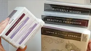 🔴 LIVE Ода фиолетовому, цветам и бабочкам #stampinup