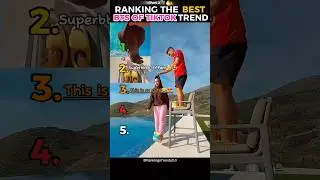 Ranking the Best BTS of TikTok Trend Moments🎥🔥 #shorts #ranking #usa