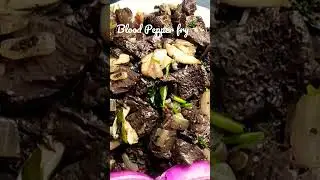 Blood Pepper fry/for detailed video watch in my YouTube channel#nirmala kitchen