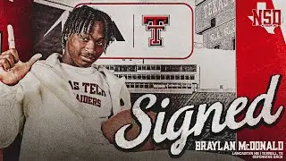 Texas Tech Football NSD25: Braylan McDonald | Dec. 4, 2024