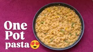 One-Pot Pasta in 15 Minutes 🍝|No Mess|Super Easy😍