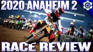 Monster Energy Supercross 2 - 2020 Anaheim 2 Gameplay