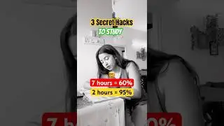 3 Hacks to take you from 60% to 95% 🔥🤯 Class 9 | Class 10 #studytips #exam #strategy #motivation
