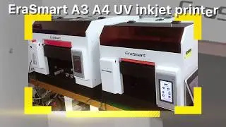 UV Printer A3 A4 Flatbed Printing UV Inkjet Printer Machine For Mobile Phone Case