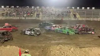 2021 McCook Cleanup Demolition Derby Old School Round 2