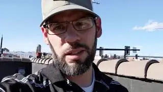 How do you fix a rubber roof leaking on a commercial building?