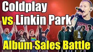 Linkin Park vs Coldplay: Album Sales Battle (1999-2026) | Bar Chart Race