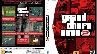 CRT TV 📺 SEGA DREAMCAST- GTA 2 Gameplay (2000)