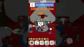100th Riley Bee Quest Rewards | Bee Swarm Simulator