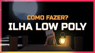 Como fazer uma Ilha Low poly no blender