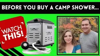 Basecamp Shower by Mr. Heater XB-13 | AWESOME portable, off-grid, propane-fired shower system!