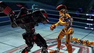 (Real Steel WRB) Cardinal Chaos VS GOLDEN Midas