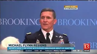 Natl Security Advisor Michael Flynn resigns