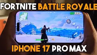 🟠IPHONE 17 PRO MAX vs FORTNITE BR a 60 fps!!!🐐🔥GALAXY S26 ULTRA IN SHAME?🧐