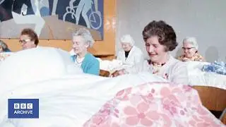 1974: Pensioners - What Duvet Think of Duvets?  | Nationwide | BBC Archive