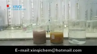 The effect of the PAC and PAM in waste water treatment
