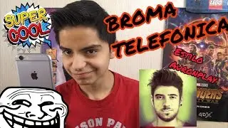 Broma TELEF&Oacute;NICA estilo AuronPlay