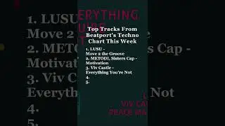 Top Tracks From Beatport's Techno Chart This Week
