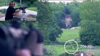 600 Yards with Ultradyne Iron Sights