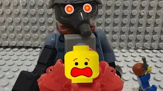 kriegsman vs t60 power armor | fallout vs warhammer 40k | lego stop motion
