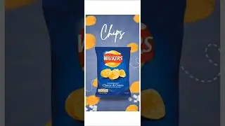 Chips Poster Design in Canva | Food Ad Design Tutorial |Canva Shorts#addesign #visualcreative#shorts