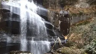 Hiking West Rattlesnake to Falls Branch Falls in Cherokee National Forest