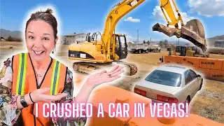I Crushed a Car In Vegas!