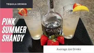 Summer Cocktails - How to make a Pink Summer Shandy - Episode 56