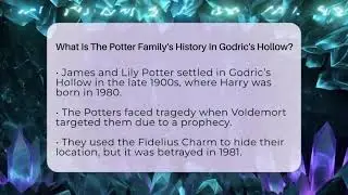What Is The Potter Family's History In Godric's Hollow? - The Wizarding Realm