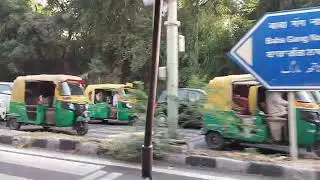JNU Girl's Hostel:Way to JNUGirl's Godawari Hostel From Munarika MetroStation Gate3 byAutoAt Rs.50😃😉